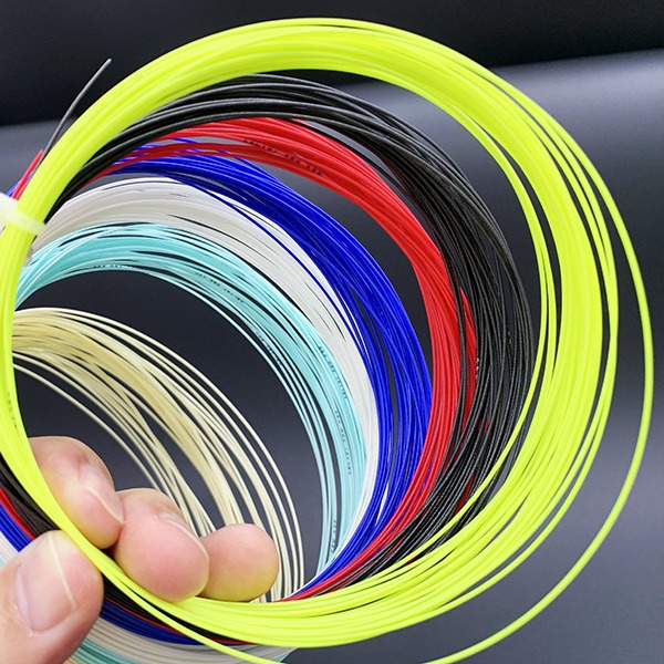 Customizable Wholesale Badminton String for Factory Use, Durable Badminton Racket String, High Elasticity Training Racket String, High Elasticity and Wear Resistance