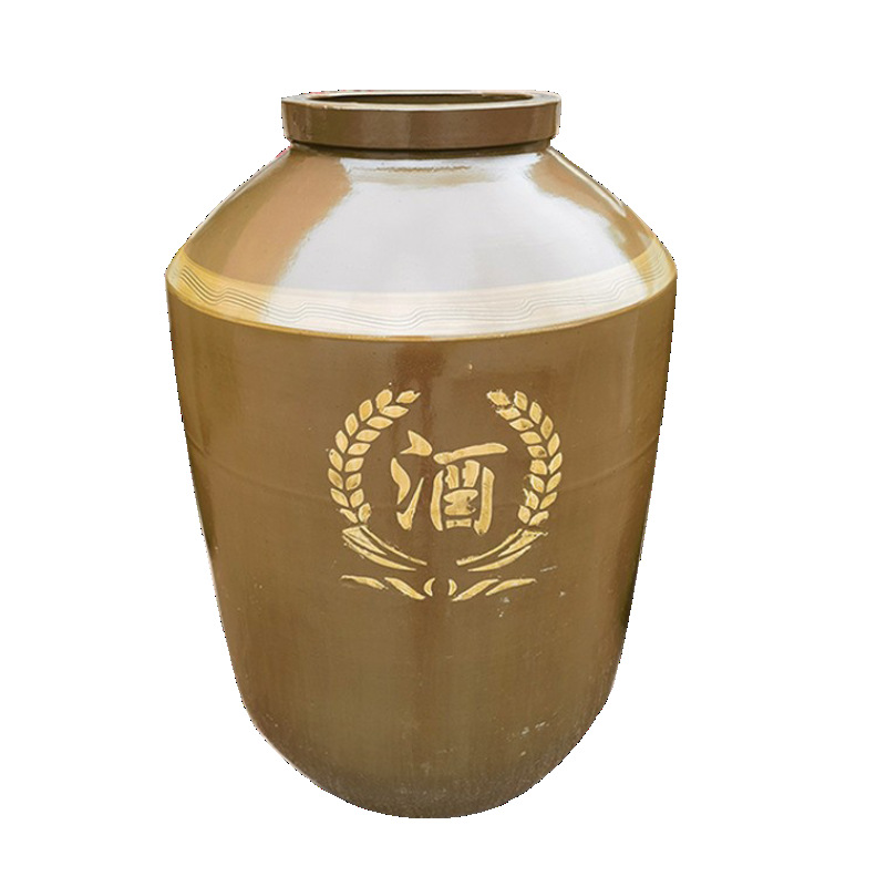 250kg Sichuan Zigong wine jar clay pottery jar wholesale ceramic wine jar wine jar Xizang wine supply in stock