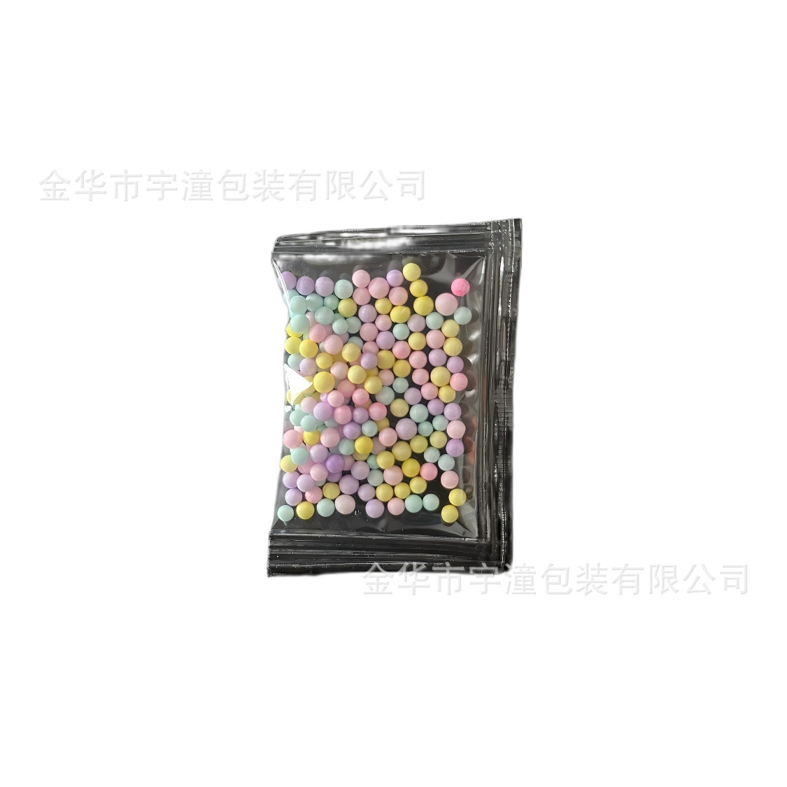 Factory wholesale bag color macaron foam ball white solid foam particles handmade diy gift box material