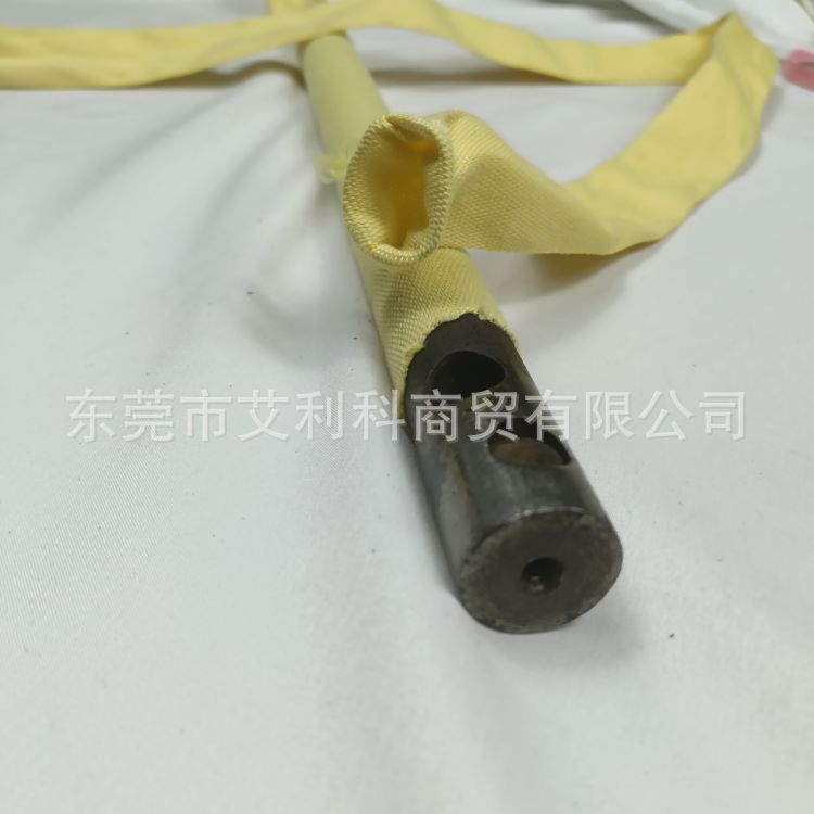 Manufacturer Wholesale Aramid Hollow Sleeve Anti-Cutting High Temperature Resistant Flame Retardant Tempered Furnace Needle Protection 1414 Fabric Protective Gear