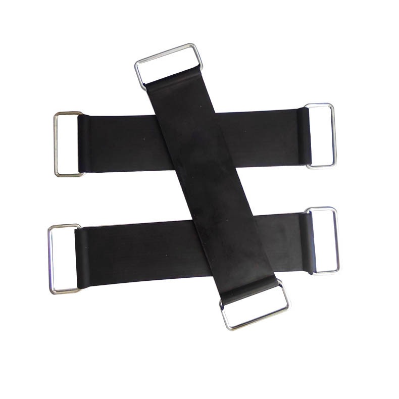 Dijie Rubber and Plastic Black Rubber Strap Motorcycle Battery Fixing Strap Motorcycle Accessories Battery Belt Wholesale