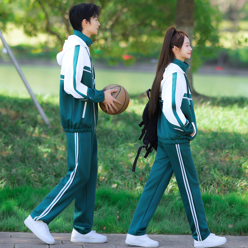2025 Autumn Couple Wear Junior High School Student High School Student Suit Three-Piece Class Uniform Sports Meet Suit