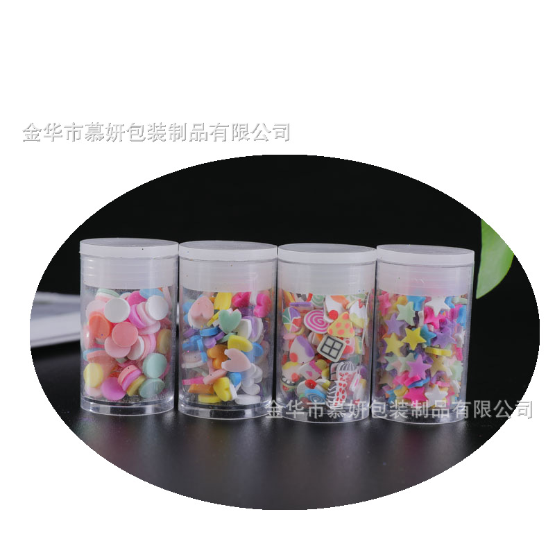 Manufacturer Supplies Bottled Polymer Clay Slices, Fruit Polymer Clay Heart and Star DIY Accessory Parts, Small Ornaments and Components