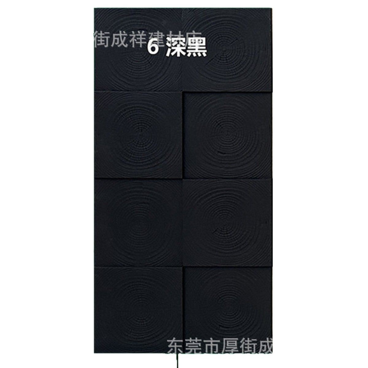 pu annual ring Wood simulation wood grain stone leather retro Wall leather background wall light culture stone indoor and outdoor decorative board wall leather