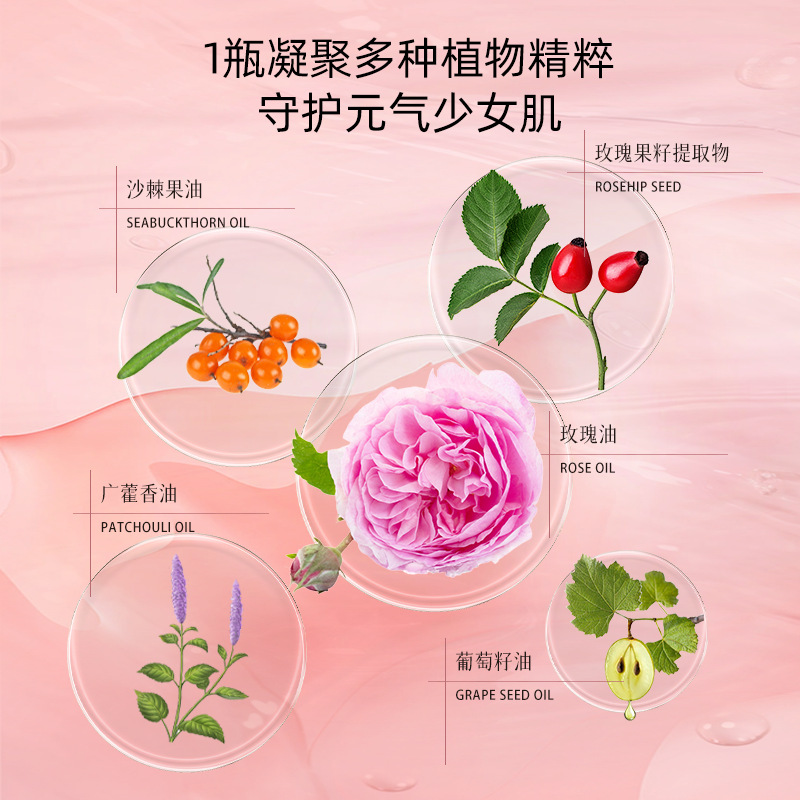 Rose Moisturizing Sea Buckthorn Gel Candy for Internal and External Use, Nourishing the Skin and Improving Complexion, Direct from the Manufacturer, Wholesale and Processing Available