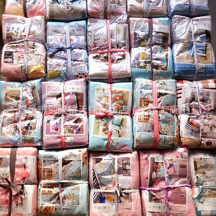 Wholesale Diamond Velvet Plant Cashmere Coarse Cloth Bedding for Street Stalls and Market Trips