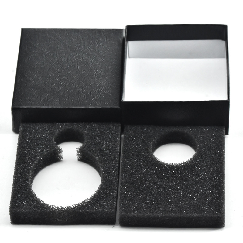 Computer printing black gift box watch jewelry pocket watch packaging box factory direct factory matching pocket watch watch box decoration