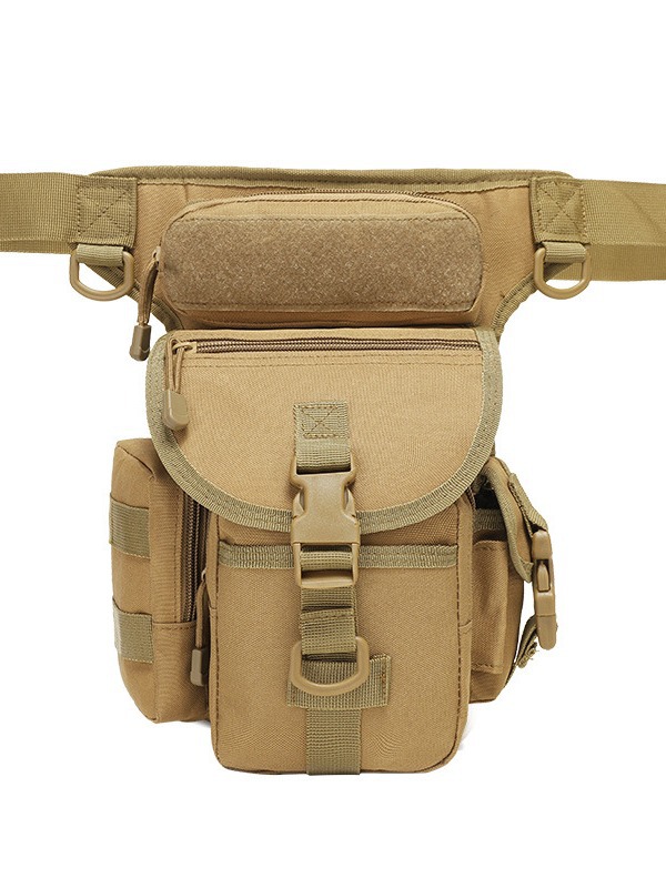 Cross-border Camping Army Camouflage Tactical Leg Bag Leg Hanging Outdoor Mountaineering Fishing Riding Leg Bag Photography Sports Leg Bag