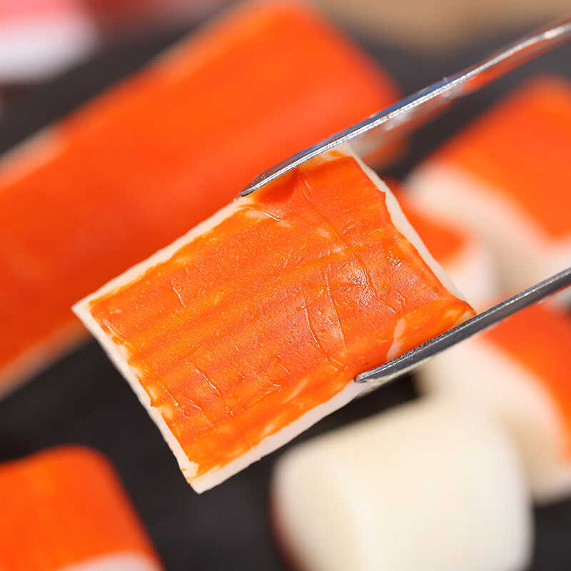 South Korea imported pill yuxiang smooth crab fillet fish stick 45 g/bag ready-to-eat crab stick marine snack
