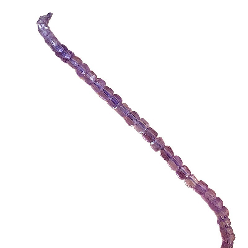 Amethyst Sugar Cube Natural Glue-Free Fortune Energy Stone