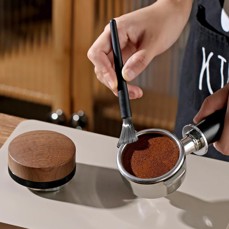 Coffee Powder Cleaning Brush Bar Coffee Powder Cleaning Brush Bean Grinder Italian Coffee Maker Brewing Head Cleaning Brush