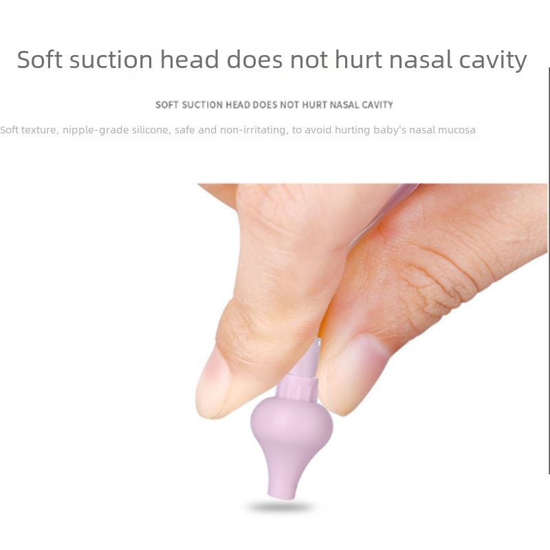 New Cartoon Baby Oral Suction Nasal Aspirator Baby Snot Cleaner Newborn Anti-Reflux Catheter Nasal Aspirator
