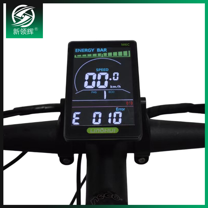 Factory Direct lithium battery with USB rechargeable LCD intelligent color LCD screen electric two-wheel mountain bike instrument