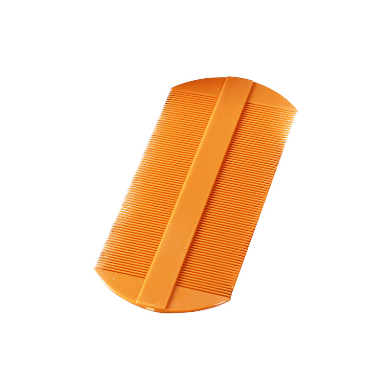 One dollar small grate comb boxed plastic double-sided comb scalp lice comb two-dollar stall comb hair accessories