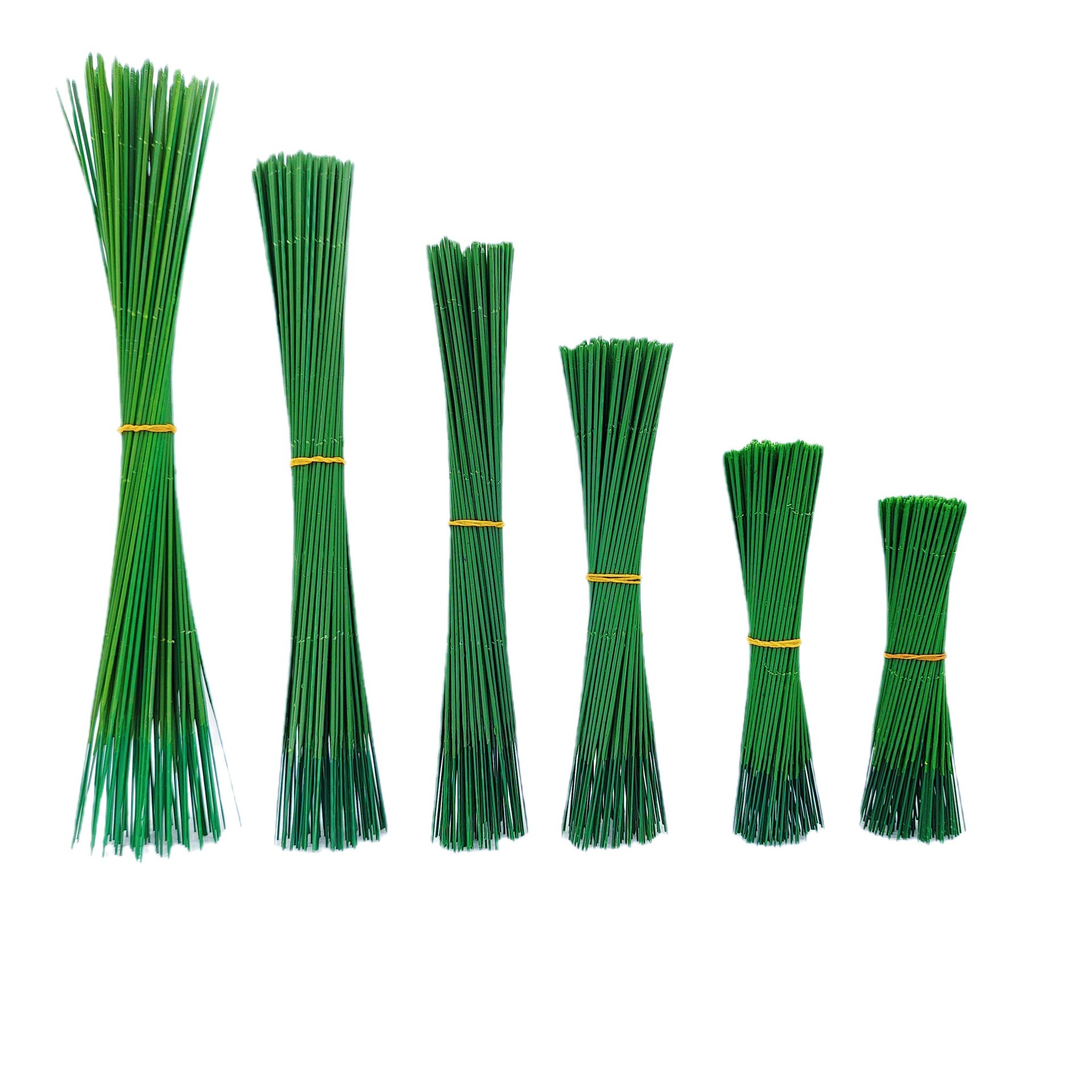 Factory straight hair twist rod No. 2 flower rod wool flower material diy hand woven 2mm coated flower rod flower stem