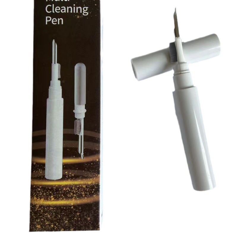 Headphone Cleaning Pen Earplugs Mobile Phone Push-pull Telescopic Pen Dust Brush Digital Computer Keyboard Cleaning Pen