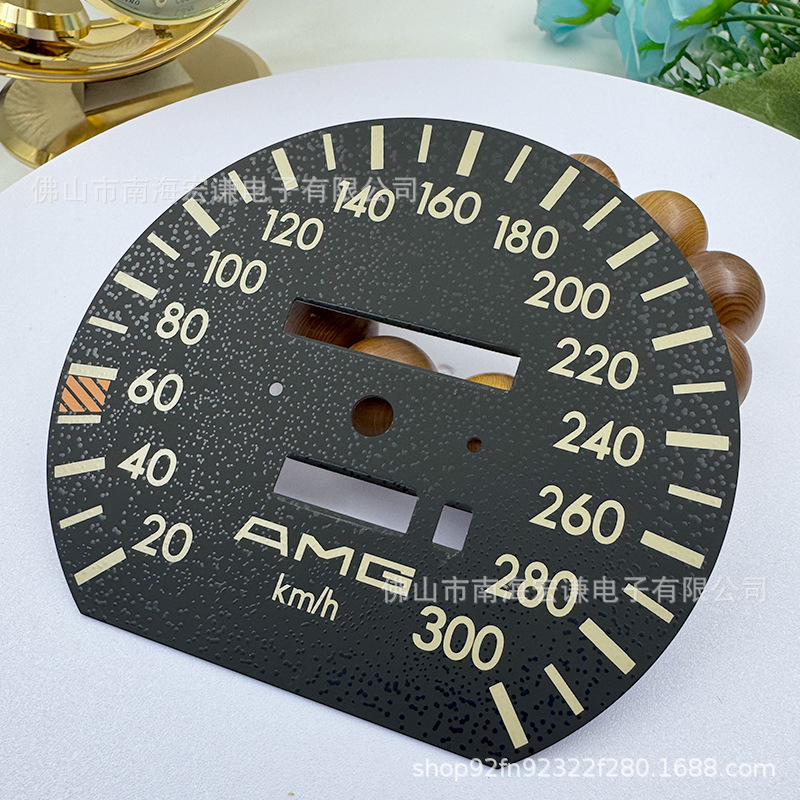 Hongqian Pressure Gauge Luminous Tire Pressure Gauge Test Tire Pressure Gauge Dashboard Pointer Accessories