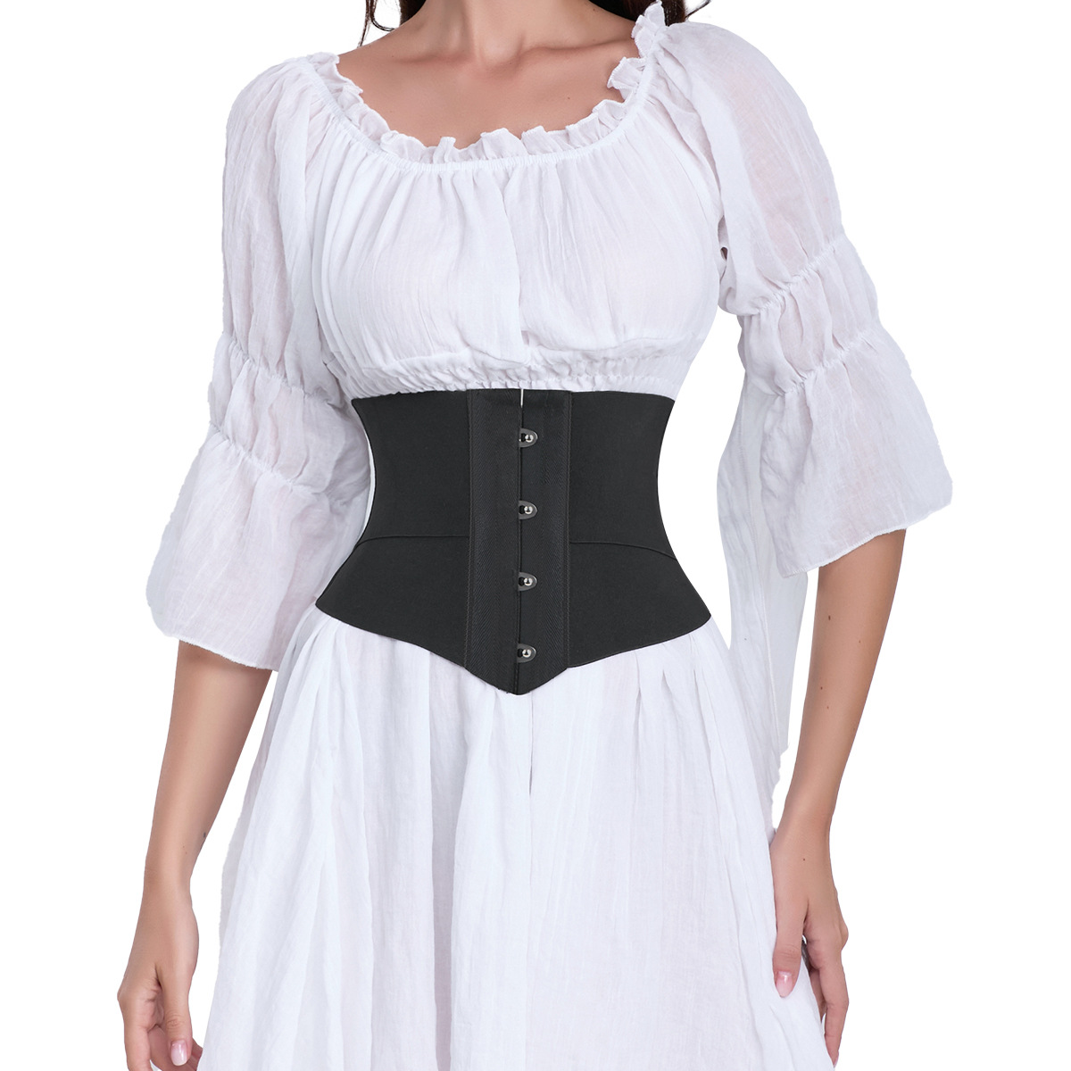 Патентованный спортивный пояс для формирования тела, женская обертывающая лента для живота, пояс в форме песочных часов, двойной слой для живота