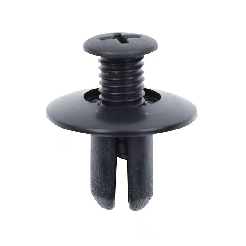 Universal 8mm Automotive Plastic Expansion Screw Through-Bolt Bumper Fender Trunk Clip