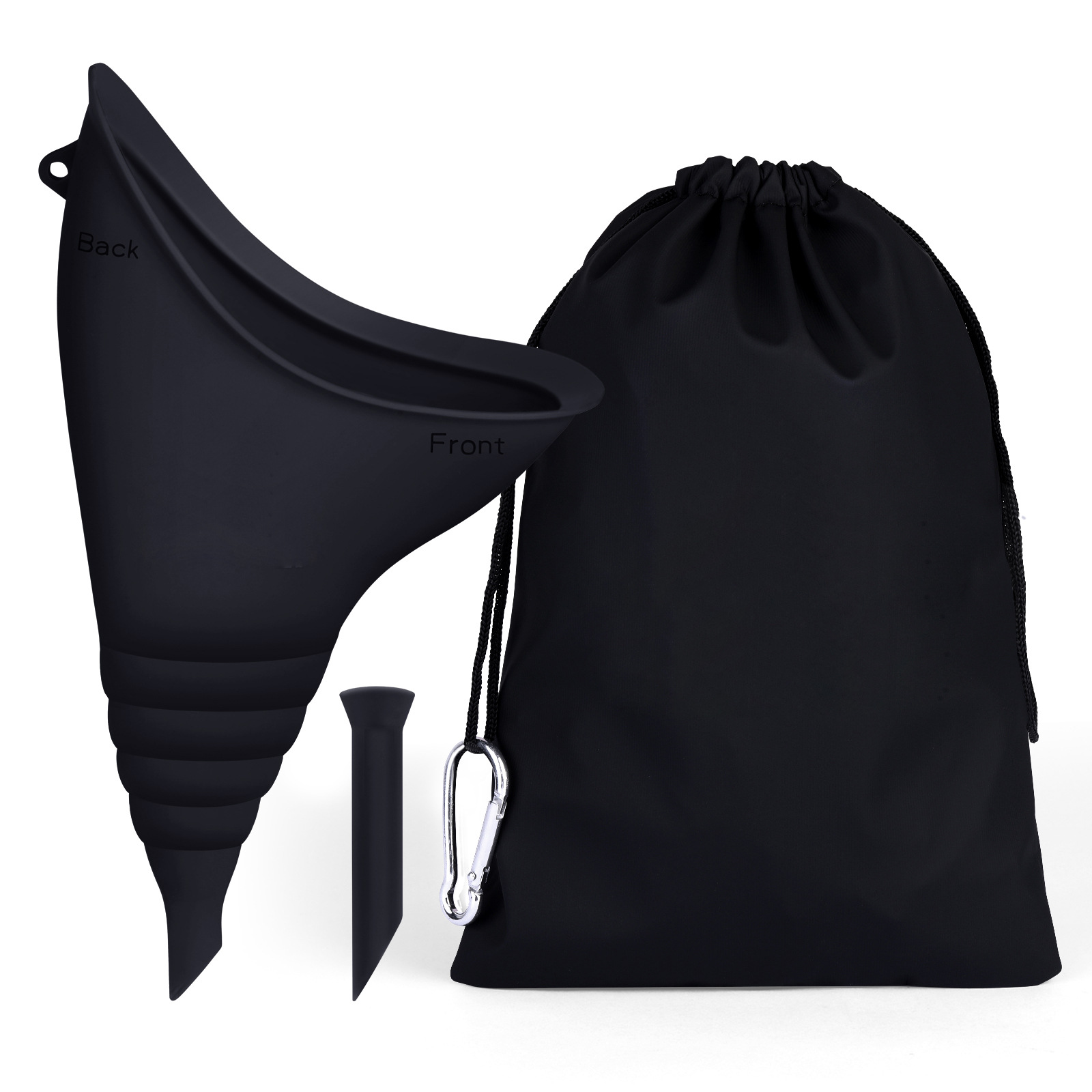 Amazon Hot Sale Women Silicone Urinal Private Care Urinal Emergency Standing Urinal