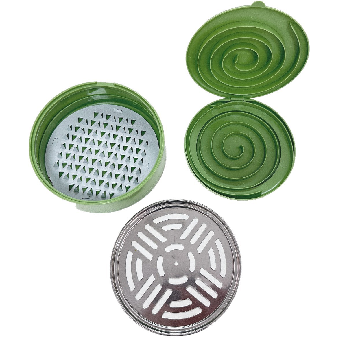 Automatic Mosquito Repellent Separator New Style Accessible Luxury Creative Sawtooth Anti-Scalding Fire-Proof Anti-Fly Ash Safety Mosquito Repellent Box Bag with Lid