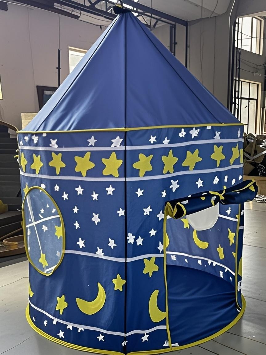 Children's Tent Yurt Tent Game House Portable Folding Tent Ventilated Children's Play House Toy House