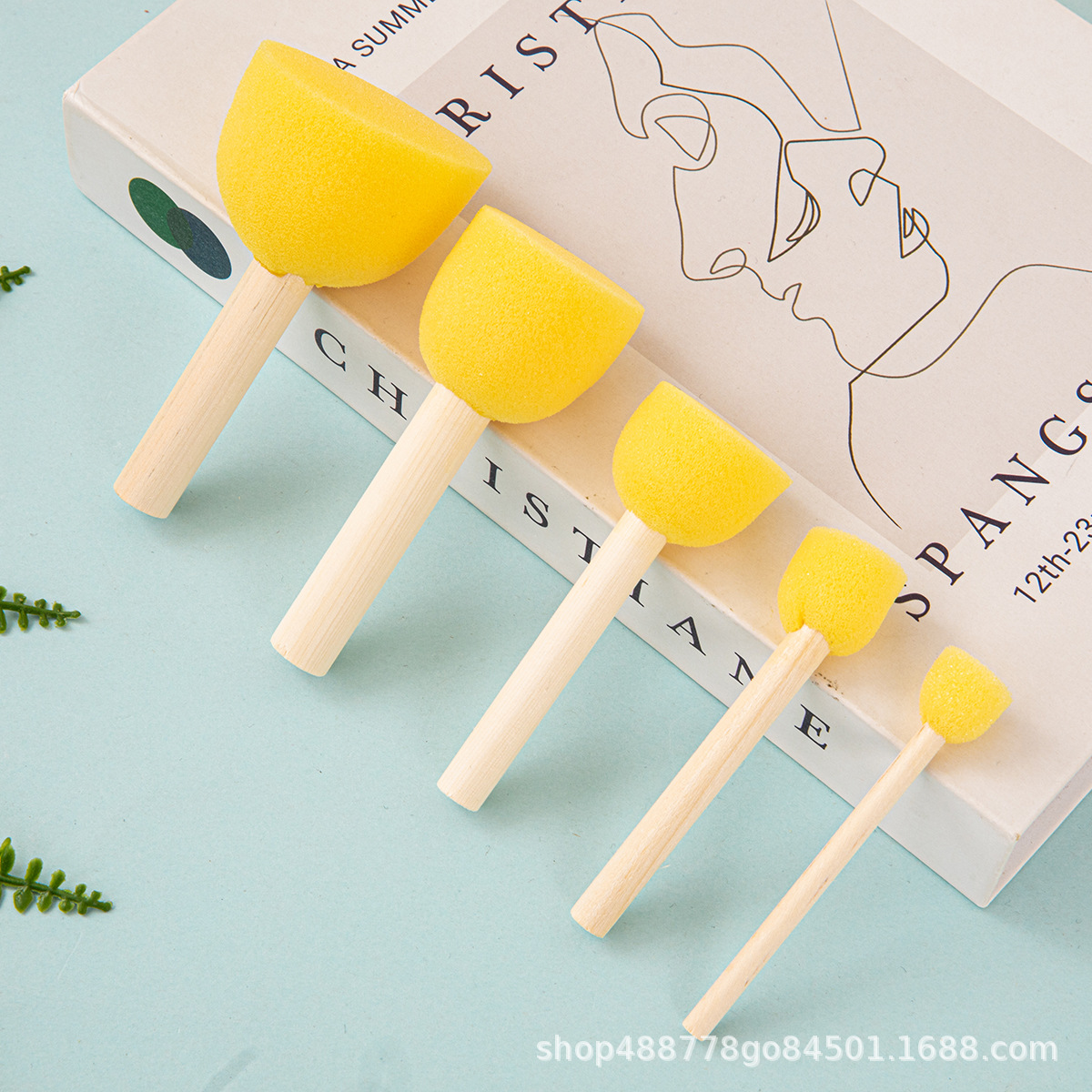 Оптовая продажа губок для рисования для детей, DIY