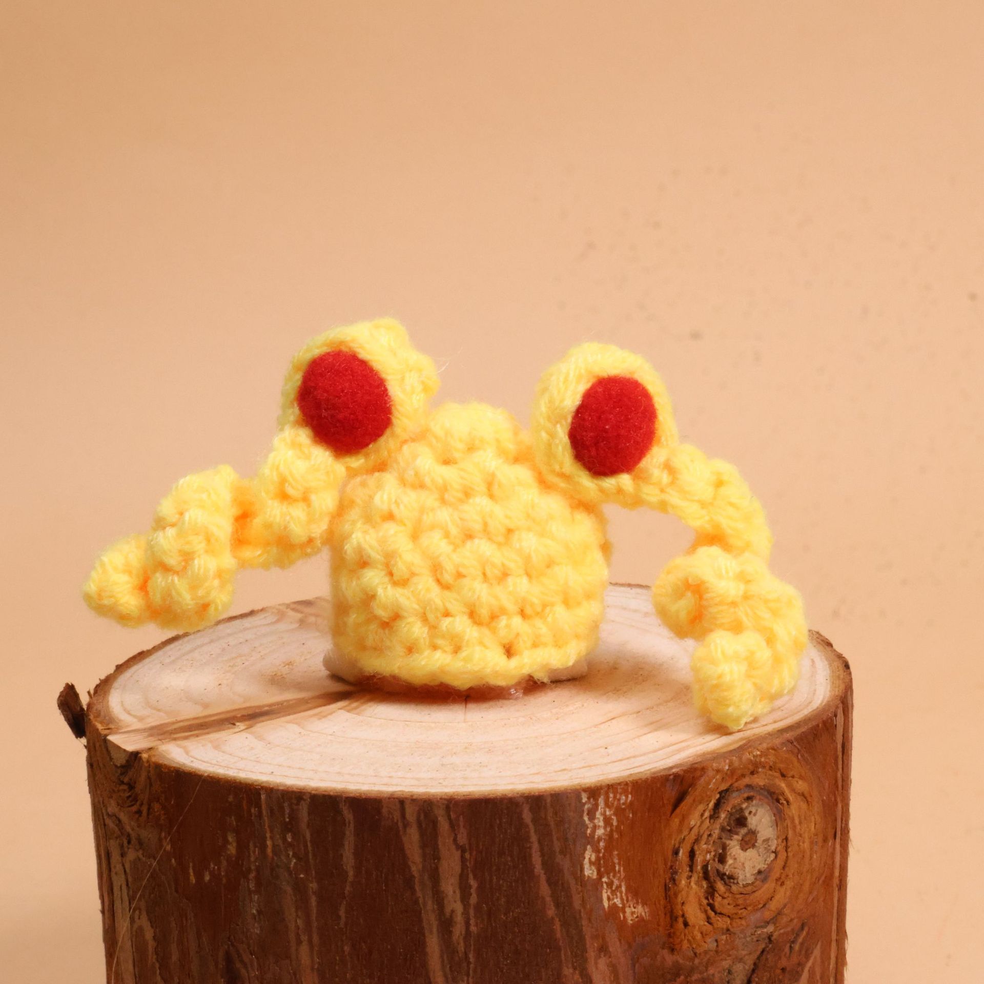 Amazon Christmas Big Goose Ornament Set Pet Hat Mini Knitted Crochet Cute Hamster Hat Doll Hat