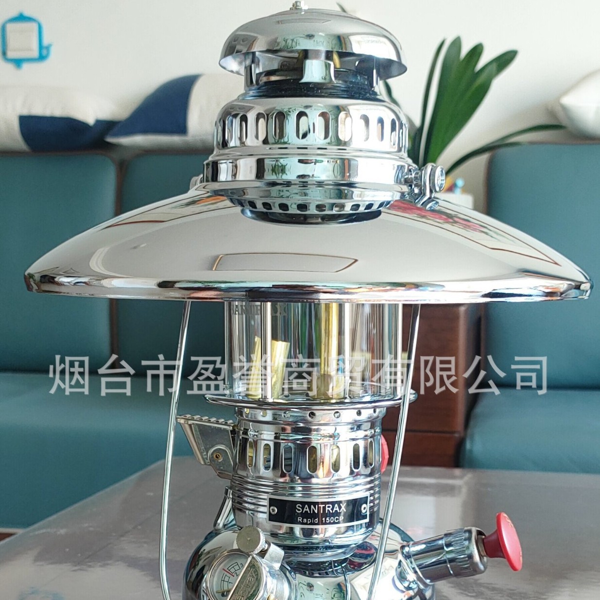 Outdoor Travel Popular Premium 150Cp Copper Original Color, Silver Small Kerosene Gas Lamp