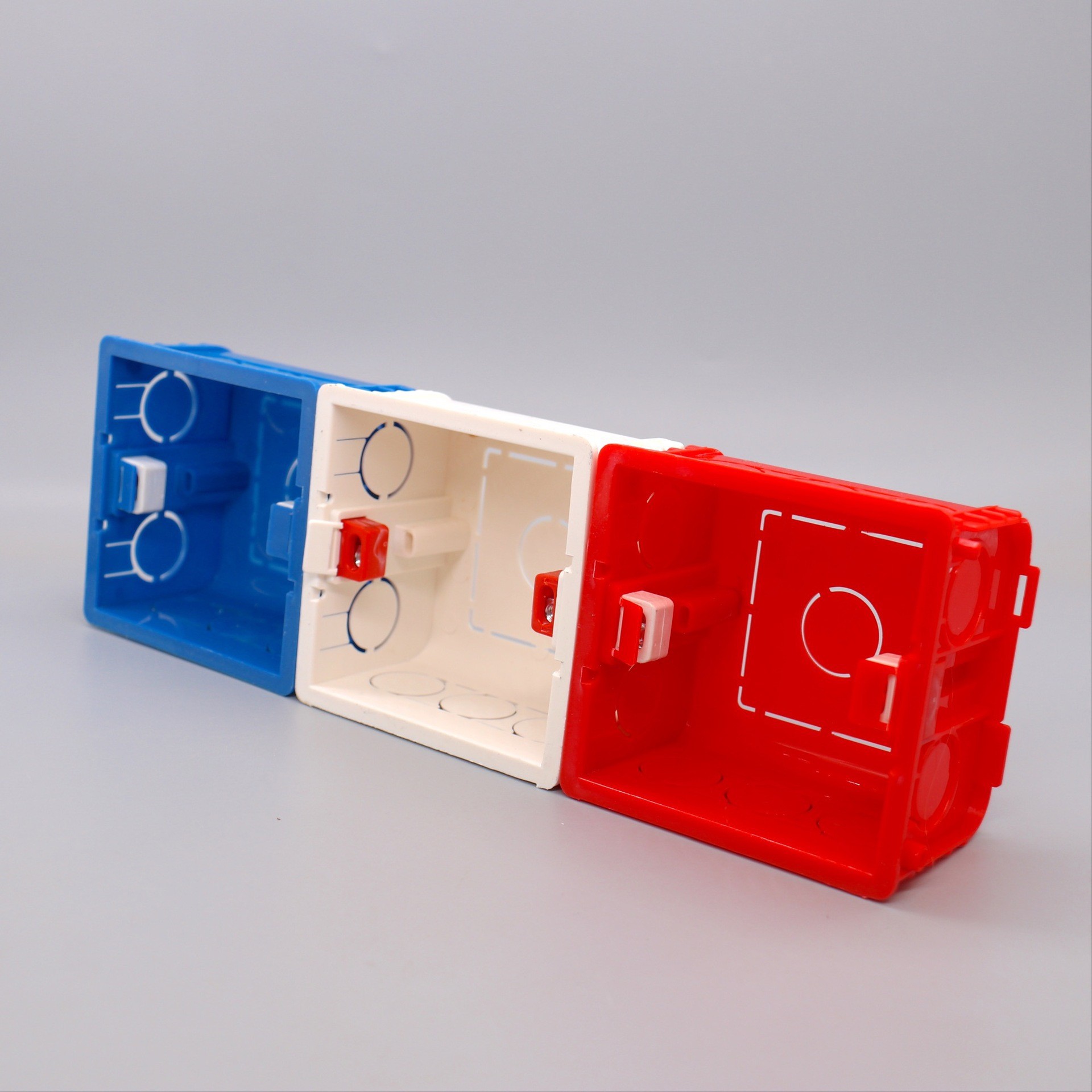 Flame Retardant PVC New Material 86 Wire Box 86pvc Junction Box Switch Socket Concealed Bottom Box Switch Wiring Box