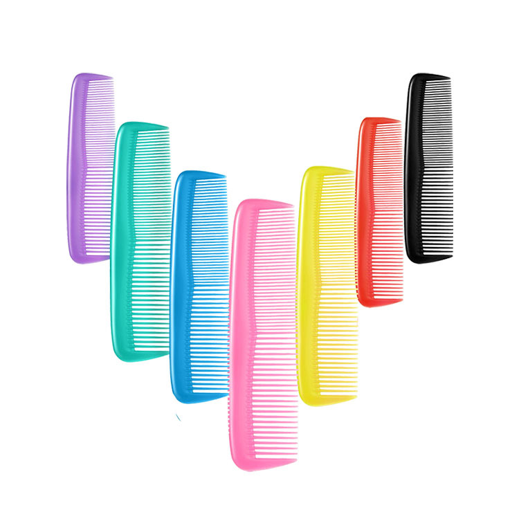Comb wholesale color mini portable small comb sparse comb hotel portable comb thickened PP plastic small comb