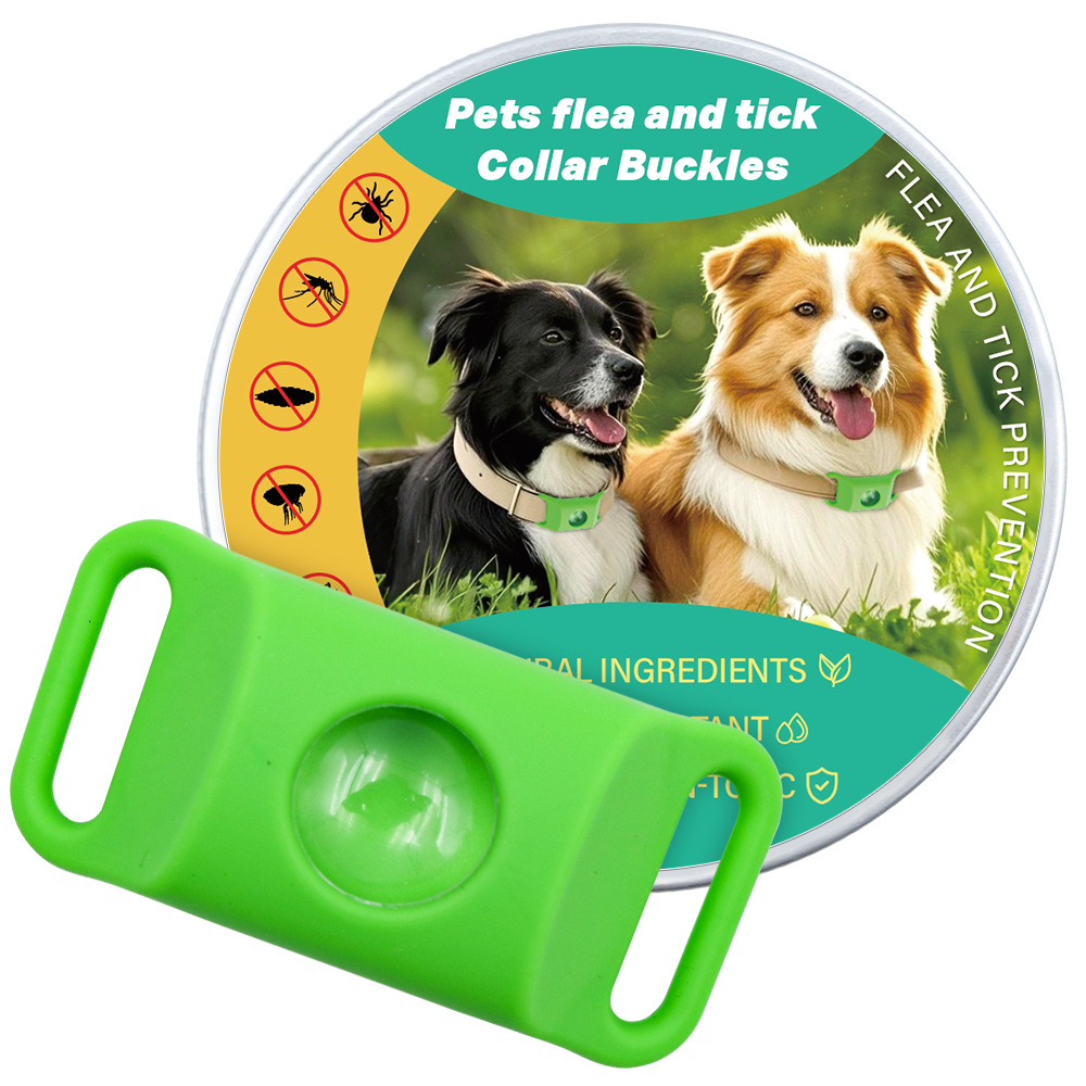 Amazon's Best-Selling Pet Repellent Buckle, Anti-Insect Buckle for Cats and Dogs, Flea Repellent Collar, Outdoor Anti-Mosquito Collar
