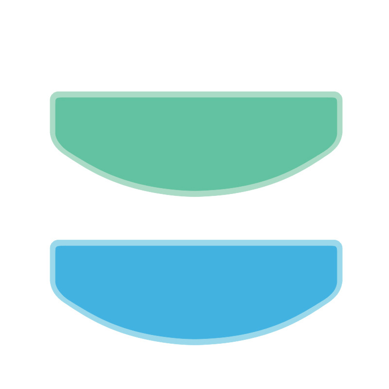 Suitable for Helmet Anti-fog Film Helmet Anti-fog Sticker Motorcycle Full Helmet Half Helmet Universal Helmet Rain and Anti-fog Film