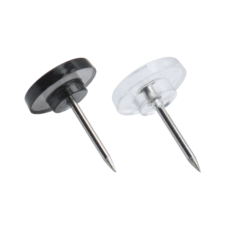 Cross-border Hot-selling Transparent Round Pin Creative Five-pointed Star I-shaped Pin American Message Pin Photo Wall Decorative Pin