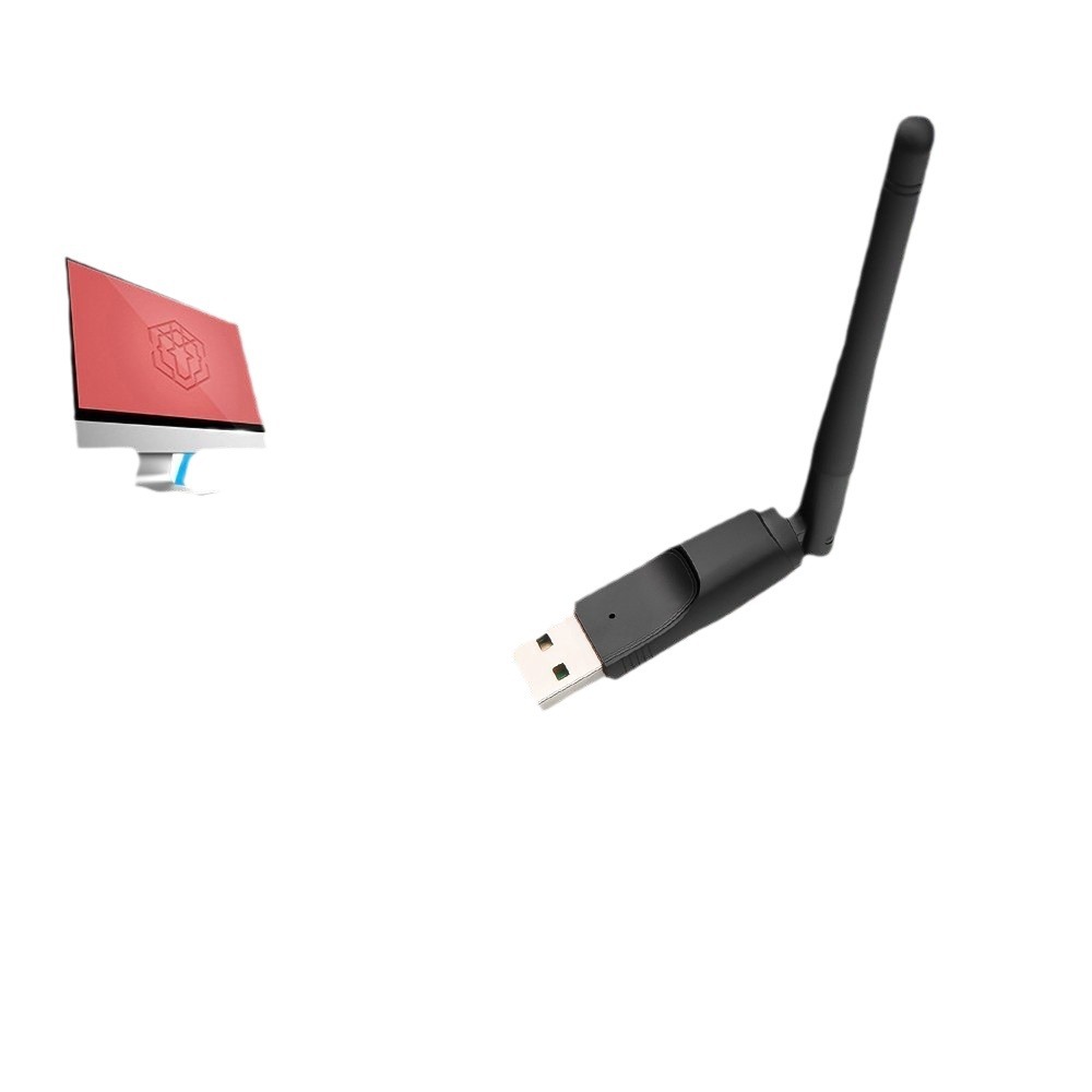 USB Network Card Wireless WiFi 2DB Antenna WiFi Receiver Computer Wireless Network Card All-in-one Wireless Network Card