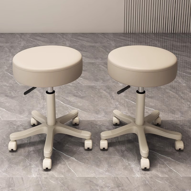 Barber Shop Hairdressing Stool Pulley Swivel Chair Beauty Salon Special Workers' Stool Beauty Nail Master Makeup Lifting Chair
