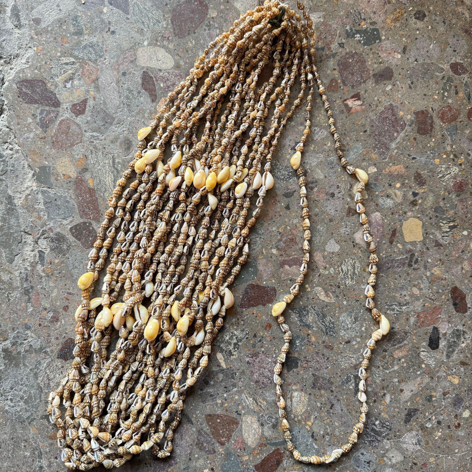 Shell Necklace Conch Corn Snail Gold Edge Necklace Beach Jewelry European and American Cross-Border Jewelry Local Push Product Research