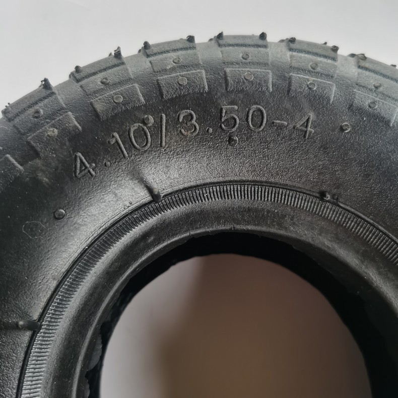 JIANGZE 410/350-4 Inflatable Tool Car Rubber Tire Stroller 4.10/3.50-4 Trolley Tire