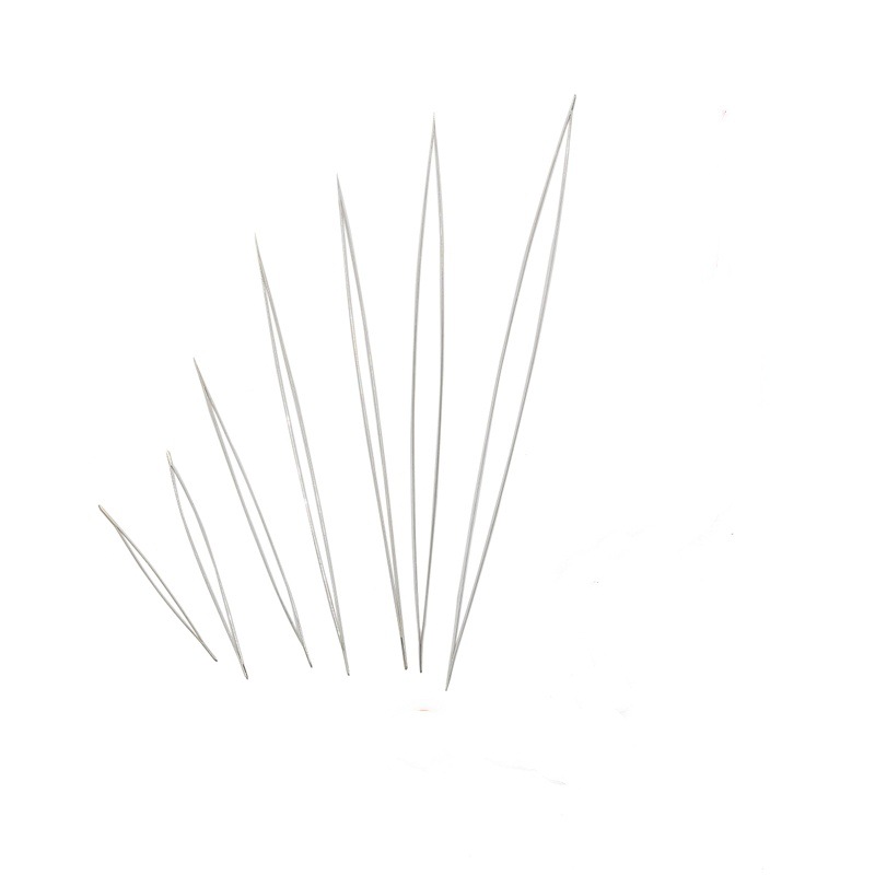 Cross-border Hot Sale Opening Needle Beaded Needle Beaded Soft Needle Handmade Necklace Bracelet Tool DIY Jewelry Accessories