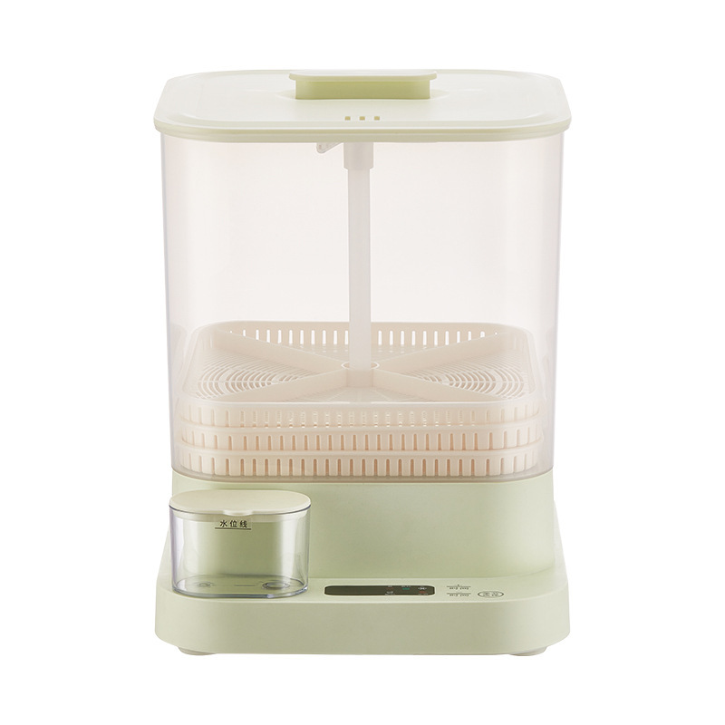 Automatic Smart Bean Sprout Maker for Home Use, Small Homemade Green Bean Sprout Germination Pot with Three Layers