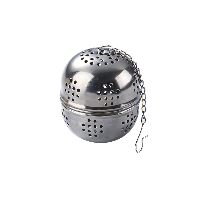 304 stainless steel seasoning ball factory direct hot pot marinade filter seasoning ball weibao tea ball household tea ball