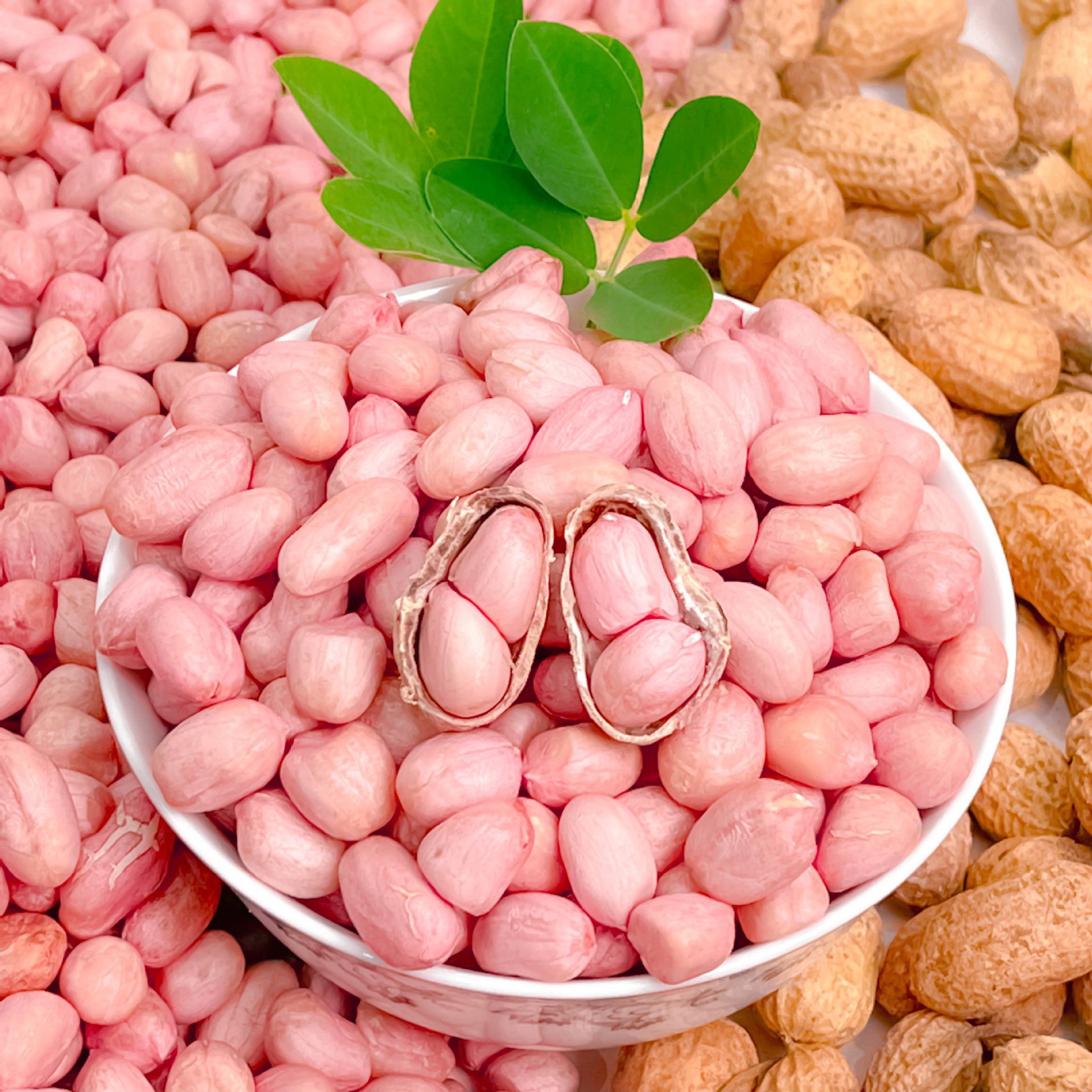 Raw Peanuts Commercial Wholesale Price White Sand Red-Skinned Peanuts Raw Local High-Yielding Peanut Seeds Fried and Boiled