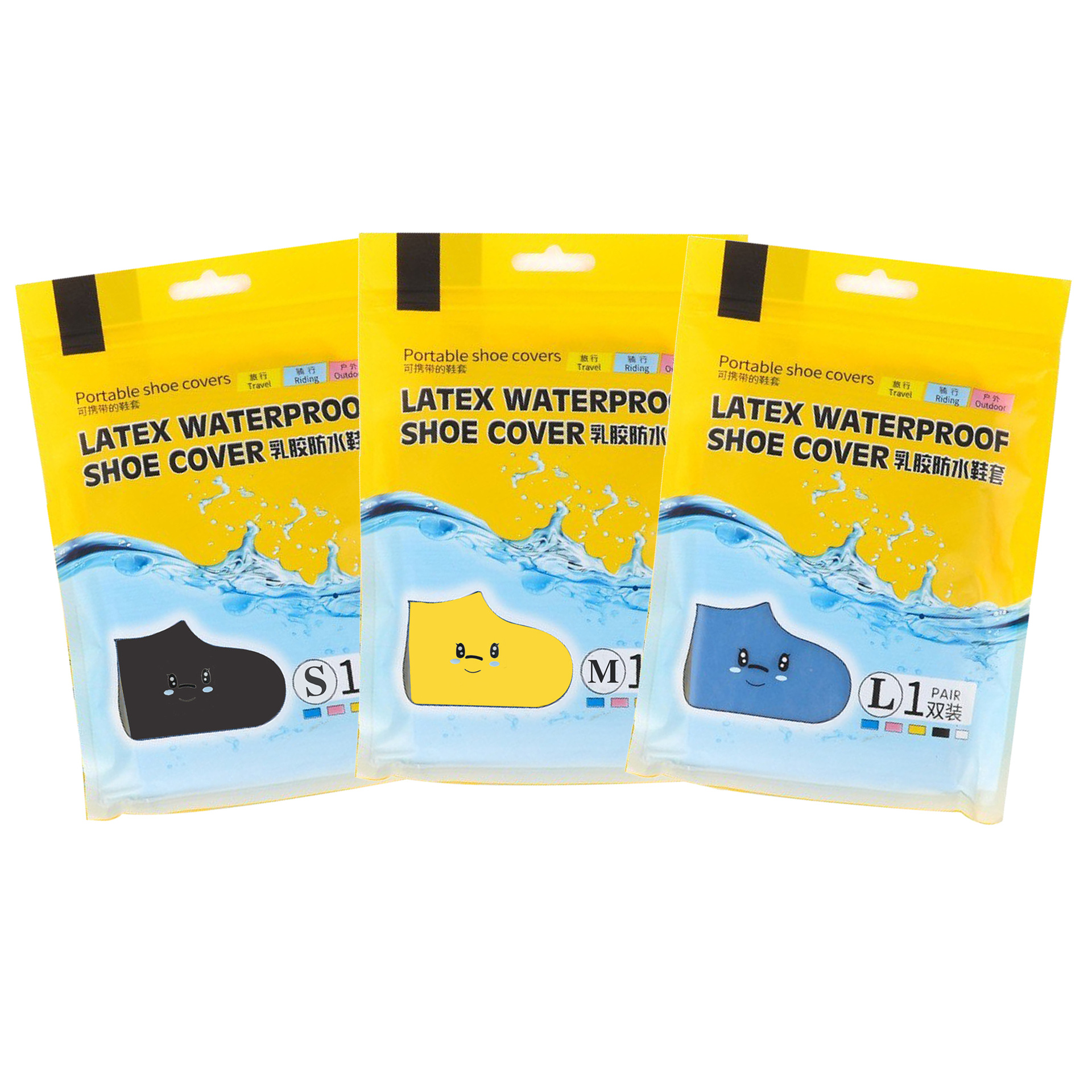 Latex Shoe Cover Silicone Shoe Cover Travel Shoe Cover Rainproof Shoe Cover Scenic Shoe Cover Rainy Day Outdoor Water Shoe Cover Foot Cover