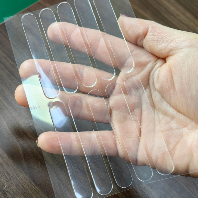 Transparent Anti-Collision Strips for Household Wardrobe Doors, Anti-Collision Refrigerator Doors, Table Corners, Transparent Anti-Collision Stickers, Silent Anti-Collision Stickers