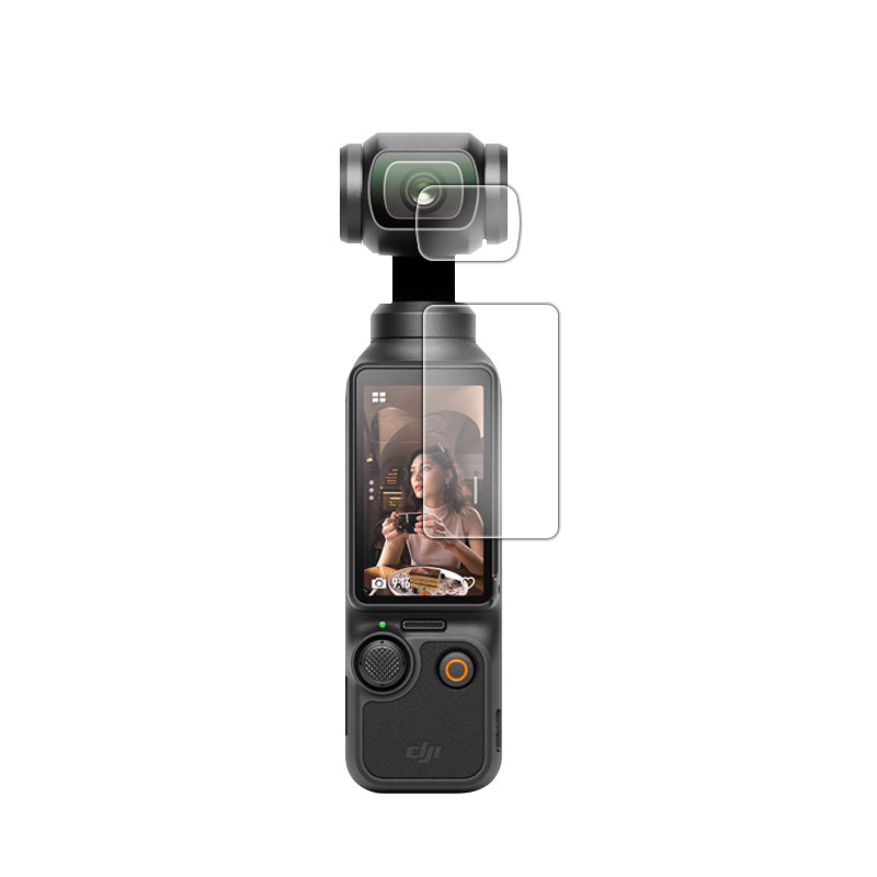 Suitable for DJI Osmo pocket 3 Flap pocket Pants Camera Tempered Film Osmo Third Generation Gimbal Glass Film