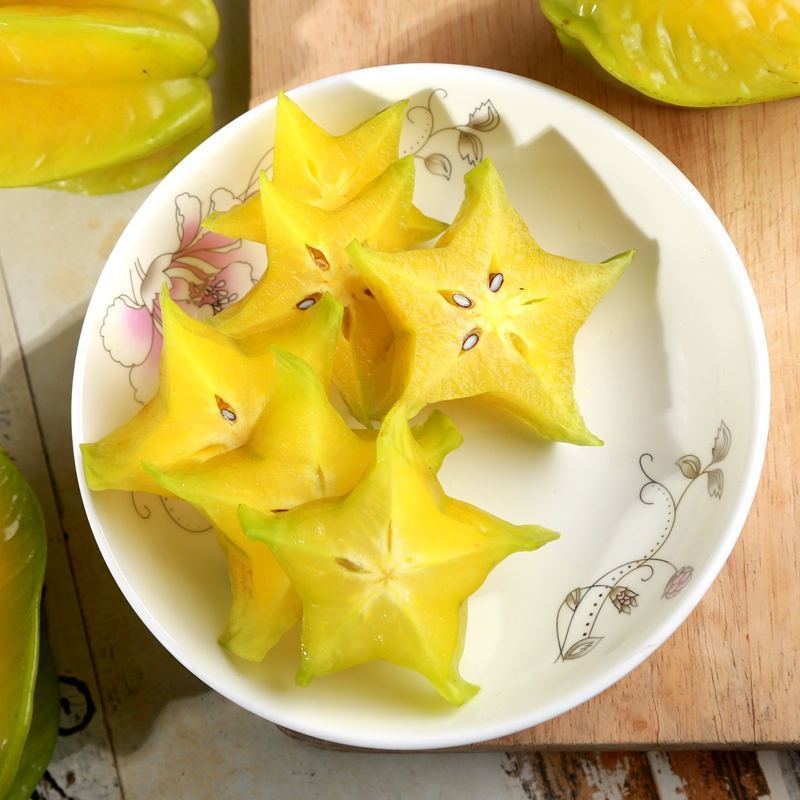 Свежий фрукт из Фуцзяня, карамбола, только что собранная и отправленная, красное сердце, большой фрукт, сладкая пятиконечная звезда, фрукт для беременных, одна коробка, бесплатная доставка