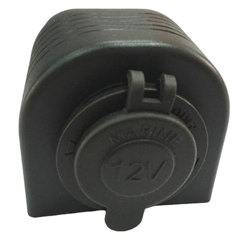 Car 12V-24V cigarette lighter socket motorcycle cigarette lighter female seat 12V car charger power socket