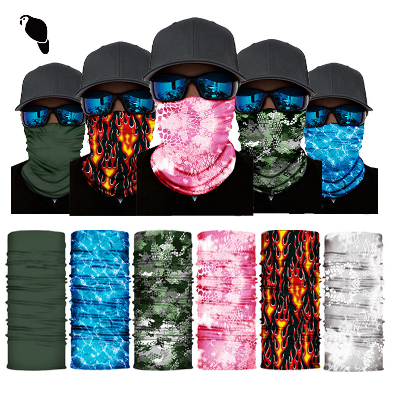 Pattern Series spot Magic Turban outdoor riding sunscreen windproof mask sports sweat-absorbent seamless scarf
