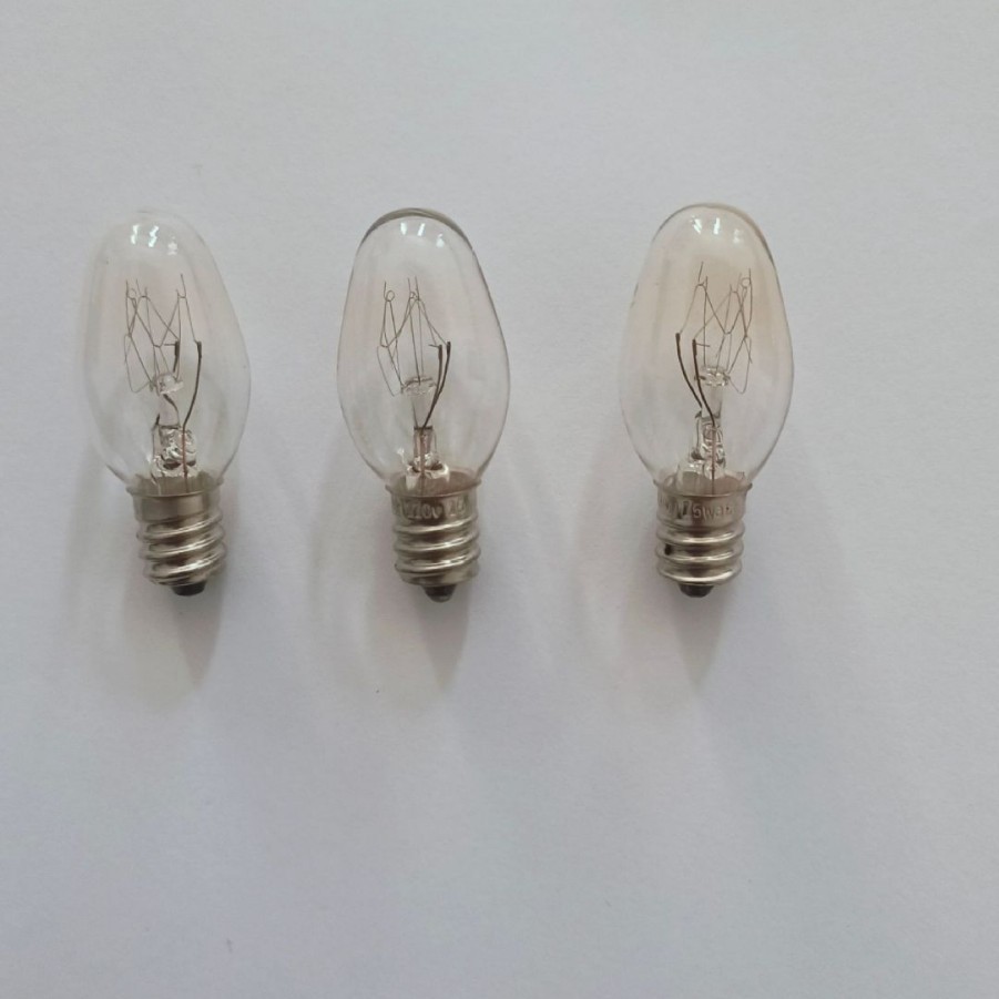 C7 Flat Head E12 Us Standard 120V15W Salt Lamp Special for Aromatherapy Lamp