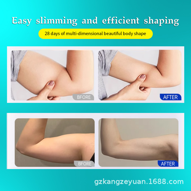 Konzeyuan Slimming Fat Burning Cream Shapes the Whole Body, Tightens the Waist and Legs, Postpartum Big Belly and Obesity Cross-Border Export